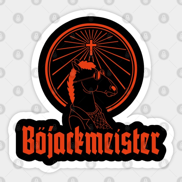 Bojackmeister Sticker by Mushita